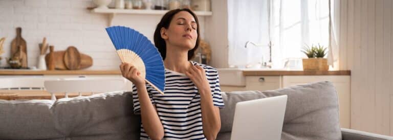 Perimenopaucia y calor