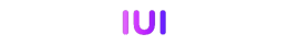 IUI2 Logo de IUI morado y azul